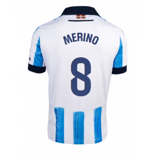 Real Sociedad Mikel Merino #8 Domaci Dres 2023-24 Kratak Rukav